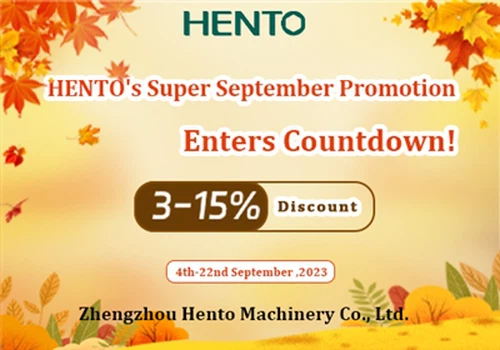 La promoció de súper setembre d'HENTO entra al compte enrere!