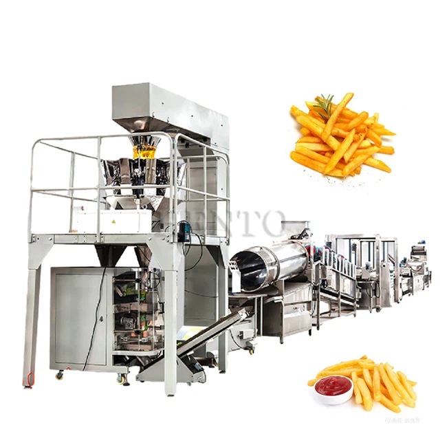 Línia de producció de patates fregides franceses